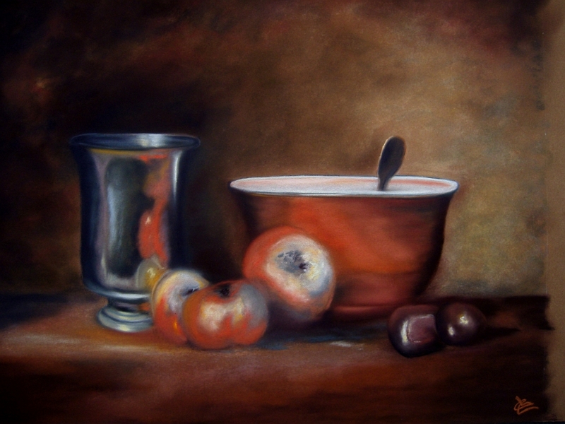 128 Gobelet et soucoupe (50x65).jpg - Gobelet et soucoupe (50x65 cm)